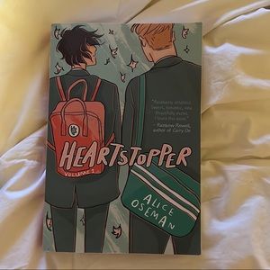 Heartstopper book series one and four.
